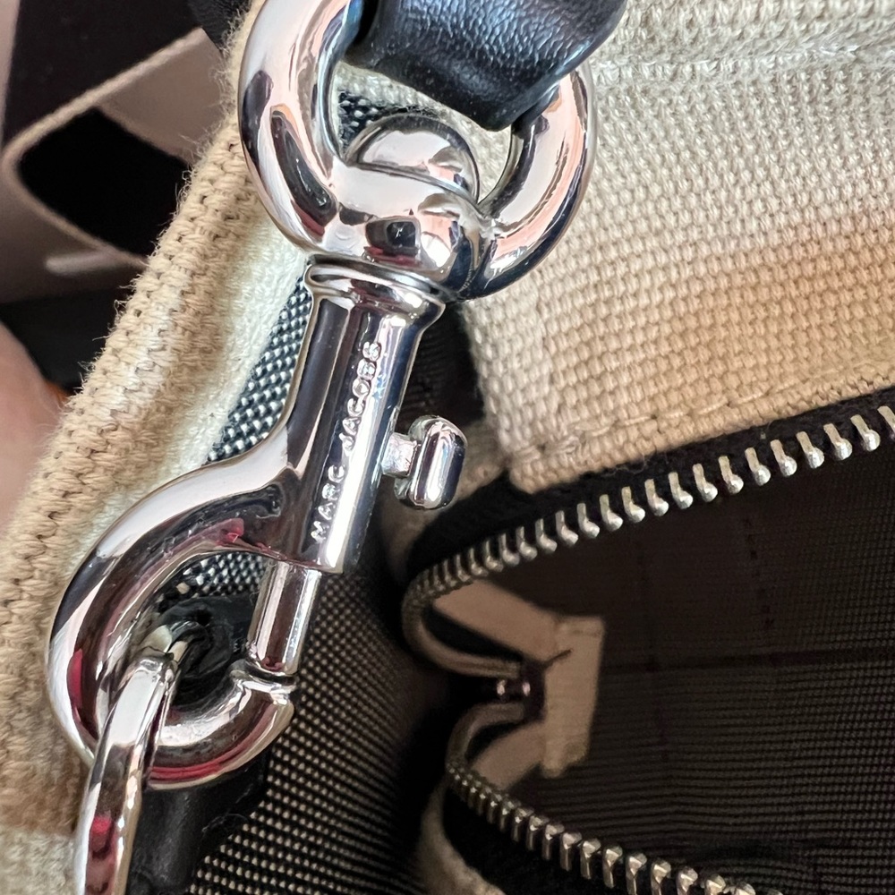 Authentic Marc Jacobs jacquard mini tote bag, like new